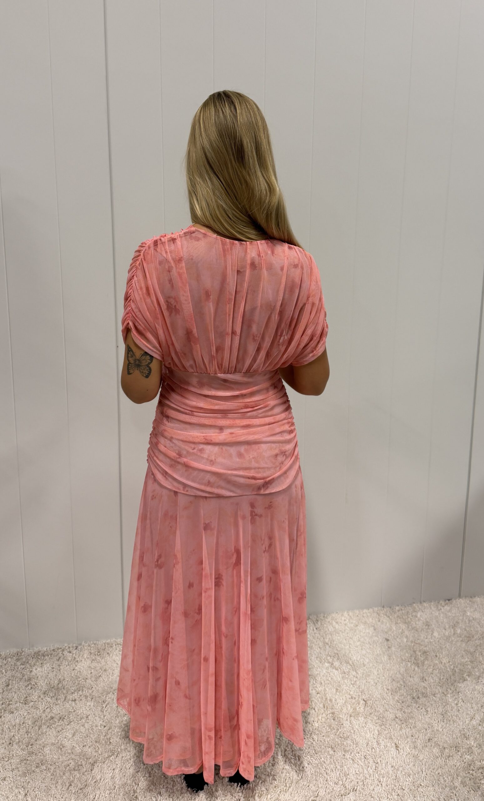 Velvet Bloom Dress Light pink - Bild 2