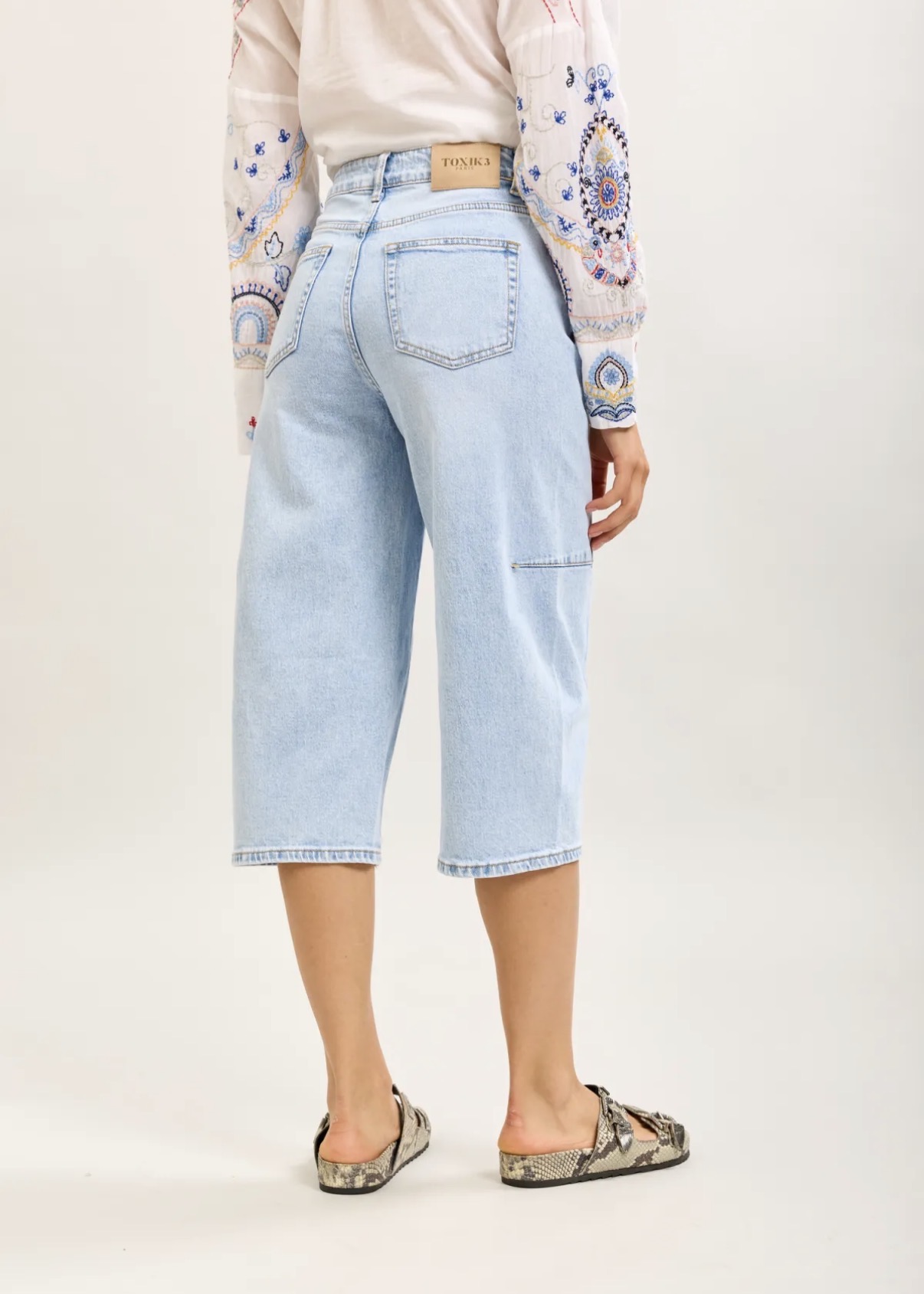 Barrel shorts - Denim light - Bild 2